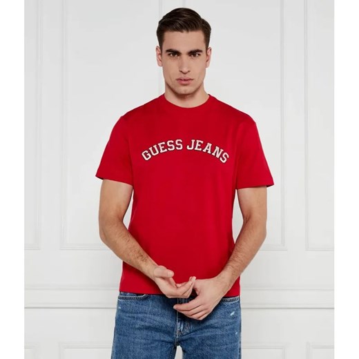 Guess Jeans T-shirt COLLEGIATE | Regular Fit ze sklepu Gomez Fashion Store w kategorii T-shirty męskie - zdjęcie 184336850