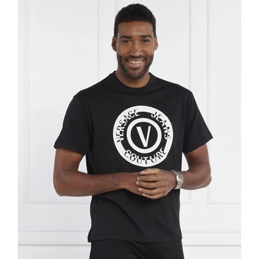 Versace Jeans Couture T-shirt SERIGRAFICHE | Regular Fit ze sklepu Gomez Fashion Store w kategorii T-shirty męskie - zdjęcie 184336860