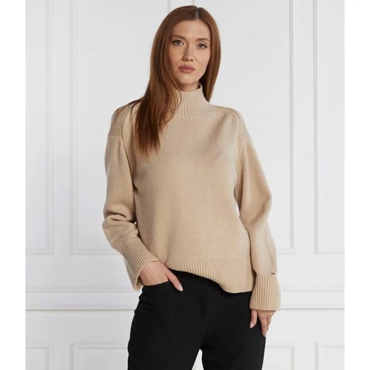 Tommy Hilfiger Golf | Loose fit | z dodatkiem wełny ze sklepu Gomez Fashion Store w kategorii Swetry damskie - zdjęcie 184336870