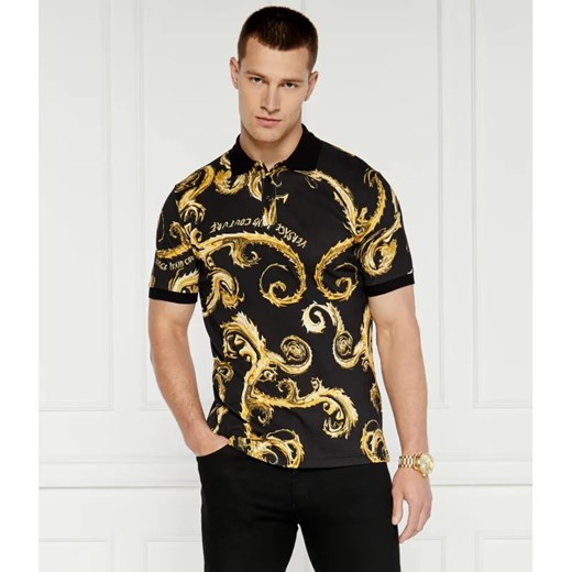 Versace Jeans Couture Polo | Slim Fit ze sklepu Gomez Fashion Store w kategorii T-shirty męskie - zdjęcie 184336891