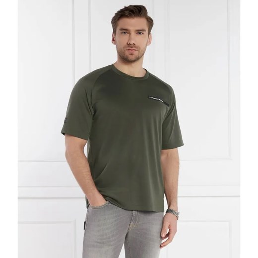 EA7 T-shirt | Regular Fit ze sklepu Gomez Fashion Store w kategorii T-shirty męskie - zdjęcie 184336954