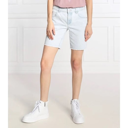 GUESS Szorty BOYFRIEND | Regular Fit ze sklepu Gomez Fashion Store w kategorii Szorty - zdjęcie 184337004