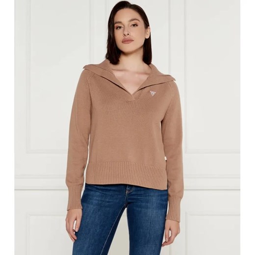 Guess Jeans Sweter | Regular Fit ze sklepu Gomez Fashion Store w kategorii Swetry damskie - zdjęcie 184337024