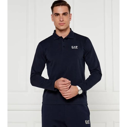 EA7 Polo | Regular Fit ze sklepu Gomez Fashion Store w kategorii T-shirty męskie - zdjęcie 184337042