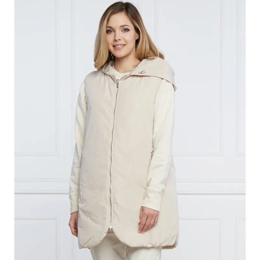 Peserico Dwustronny bezrękawnik | Regular Fit ze sklepu Gomez Fashion Store w kategorii Kamizelki damskie - zdjęcie 184337150