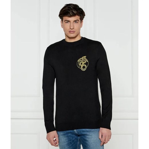 Armani Exchange Sweter | Regular Fit | z dodatkiem wełny ze sklepu Gomez Fashion Store w kategorii Swetry męskie - zdjęcie 184337232