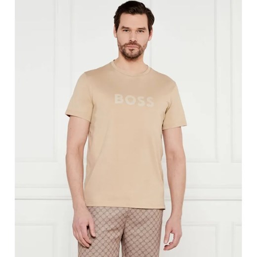 BOSS BLACK T-shirt RN | Regular Fit ze sklepu Gomez Fashion Store w kategorii T-shirty męskie - zdjęcie 184337234
