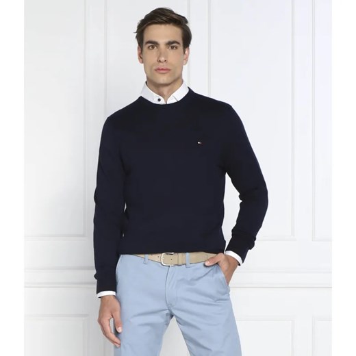 Tommy Hilfiger Sweter | Regular Fit | z dodatkiem kaszmiru ze sklepu Gomez Fashion Store w kategorii Swetry męskie - zdjęcie 184337440