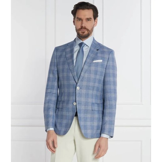 BOSS BLACK Marynarka H-Hutson-233 | Slim Fit | z dodatkiem wełny ze sklepu Gomez Fashion Store w kategorii Marynarki męskie - zdjęcie 184337443