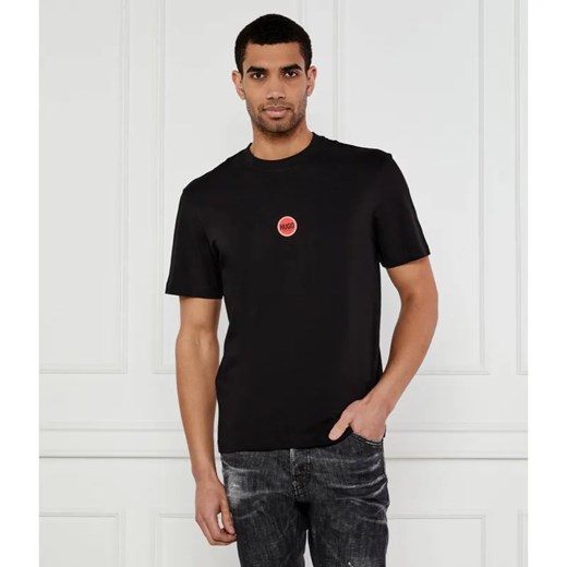 HUGO T-shirt Derdcho | Loose fit ze sklepu Gomez Fashion Store w kategorii T-shirty męskie - zdjęcie 184337454