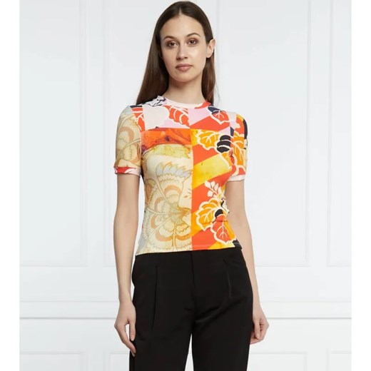 Desigual Bluzka TS_BATON ROUGE | Slim Fit ze sklepu Gomez Fashion Store w kategorii Bluzki damskie - zdjęcie 184337471