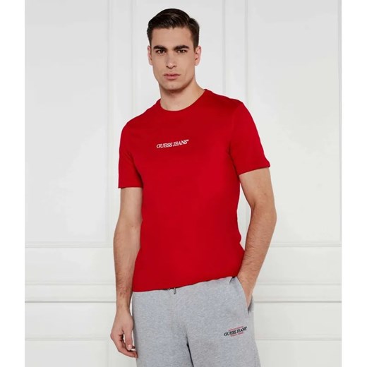 Guess Jeans T-shirt | Slim Fit ze sklepu Gomez Fashion Store w kategorii T-shirty męskie - zdjęcie 184337531
