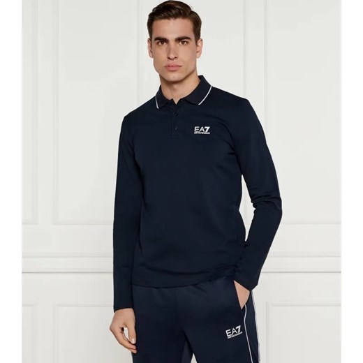 EA7 Polo | Regular Fit ze sklepu Gomez Fashion Store w kategorii T-shirty męskie - zdjęcie 184337580