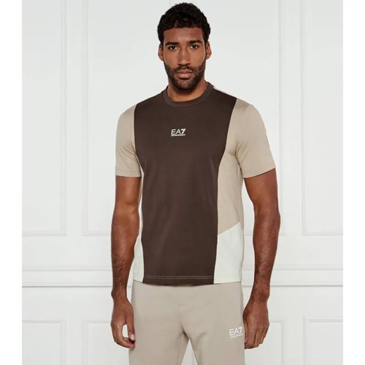 EA7 T-shirt | Regular Fit ze sklepu Gomez Fashion Store w kategorii T-shirty męskie - zdjęcie 184337583
