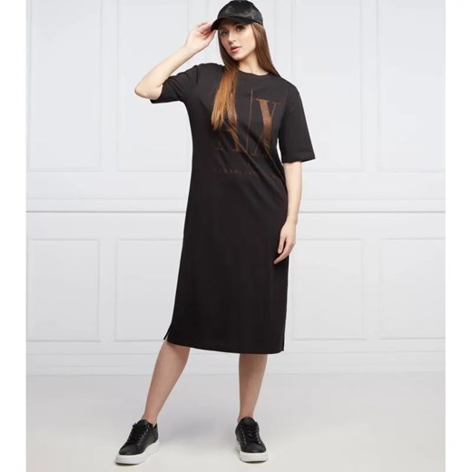Armani Exchange Sukienka ze sklepu Gomez Fashion Store w kategorii Sukienki - zdjęcie 184337592