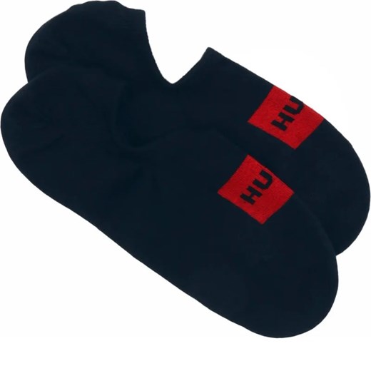 Hugo Bodywear Skarpety/stopki 2-pack k 2P LOWCUT LABEL COL ze sklepu Gomez Fashion Store w kategorii Skarpetki męskie - zdjęcie 184337701