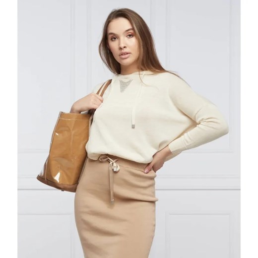 Peserico Lniana bluza | Regular Fit ze sklepu Gomez Fashion Store w kategorii Bluzy damskie - zdjęcie 184337801