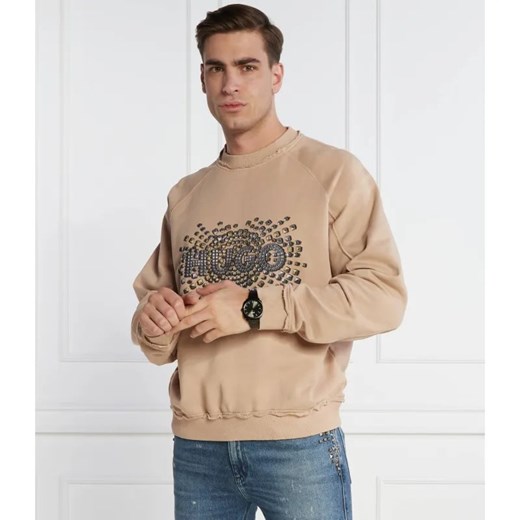 HUGO Bluza Docoa | Regular Fit ze sklepu Gomez Fashion Store w kategorii Bluzy męskie - zdjęcie 184337853