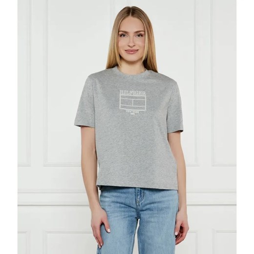 Tommy Hilfiger T-shirt | Relaxed fit ze sklepu Gomez Fashion Store w kategorii Bluzki damskie - zdjęcie 184337862