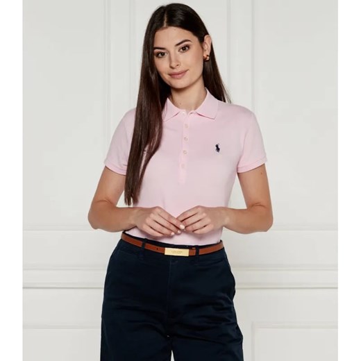 POLO RALPH LAUREN Polo Julie | Slim Fit | pique ze sklepu Gomez Fashion Store w kategorii Bluzki damskie - zdjęcie 184337890