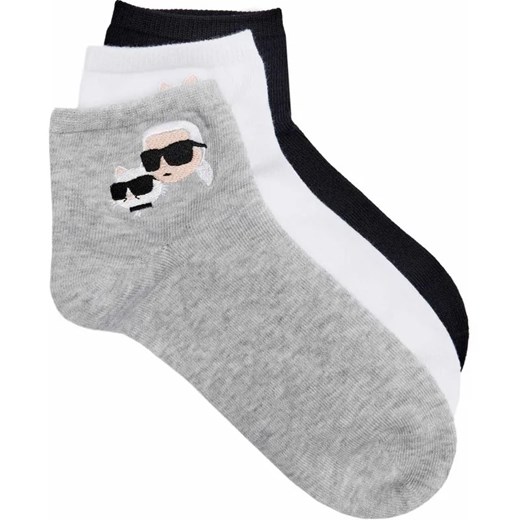 Karl Lagerfeld Skarpety 3-pack Ikon ze sklepu Gomez Fashion Store w kategorii Skarpetki męskie - zdjęcie 184337943