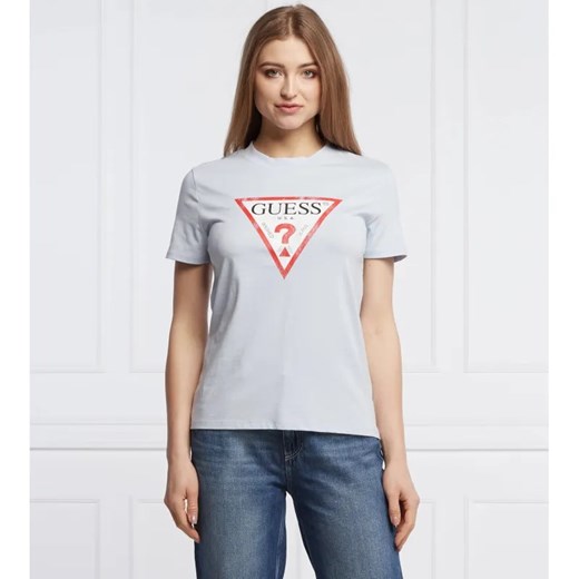 GUESS T-shirt | Regular Fit ze sklepu Gomez Fashion Store w kategorii Bluzki damskie - zdjęcie 184337954