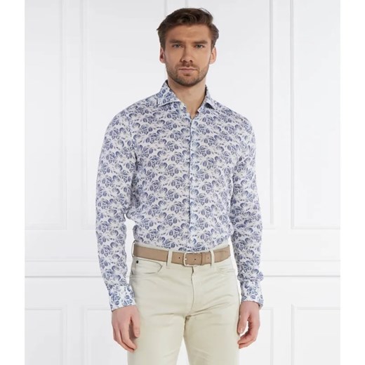 Joop! Lniana koszula 146Pai-W | Slim Fit ze sklepu Gomez Fashion Store w kategorii Koszule męskie - zdjęcie 184338062
