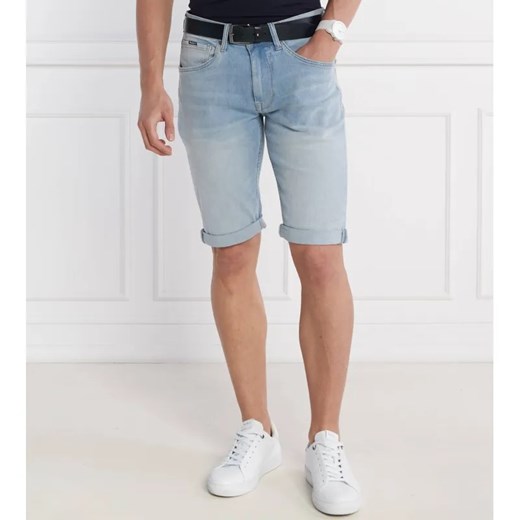 Pepe Jeans London Szorty | Straight fit | stretch ze sklepu Gomez Fashion Store w kategorii Spodenki męskie - zdjęcie 184338090