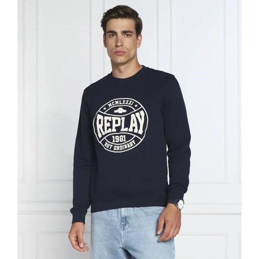 Replay Bluza | Regular Fit ze sklepu Gomez Fashion Store w kategorii Bluzy męskie - zdjęcie 184338113