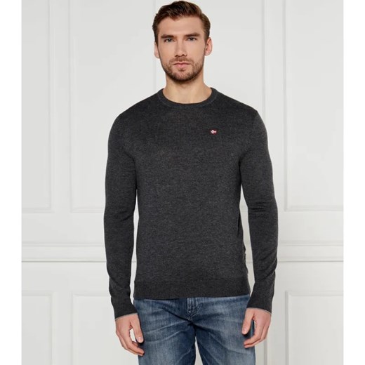 Napapijri Wełniany sweter DAMAVAND | Regular Fit ze sklepu Gomez Fashion Store w kategorii Swetry męskie - zdjęcie 184338132