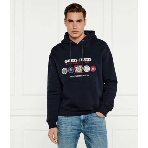 Guess Jeans Bluza | Regular Fit ze sklepu Gomez Fashion Store w kategorii Bluzy męskie - zdjęcie 184338133
