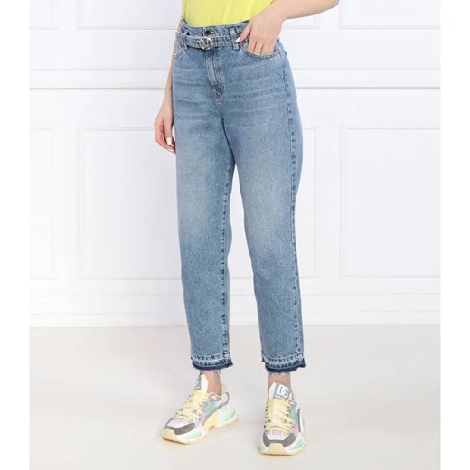 Pinko Jeansy FLEXI MADDIE MOM | Mom Fit ze sklepu Gomez Fashion Store w kategorii Jeansy damskie - zdjęcie 184338142