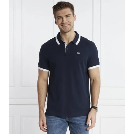 Tommy Jeans Polo TJM REG SOLID TIPPED | Regular Fit ze sklepu Gomez Fashion Store w kategorii T-shirty męskie - zdjęcie 184338151