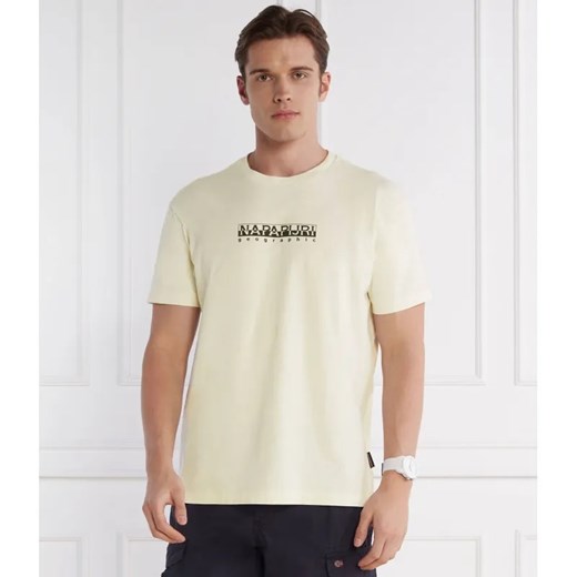 Napapijri T-shirt S-BOX SS 4 | Regular Fit ze sklepu Gomez Fashion Store w kategorii T-shirty męskie - zdjęcie 184338154