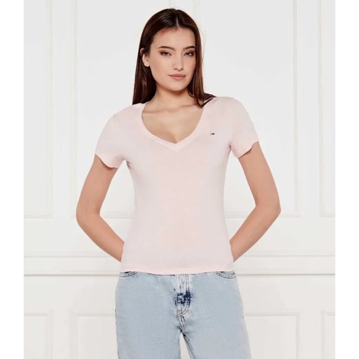 Tommy Jeans T-shirt | Slim Fit ze sklepu Gomez Fashion Store w kategorii Bluzki damskie - zdjęcie 184338163