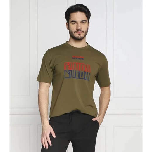 BOSS ORANGE T-shirt T_Basket_4 BOSS X NBA | Relaxed fit ze sklepu Gomez Fashion Store w kategorii T-shirty męskie - zdjęcie 184338171