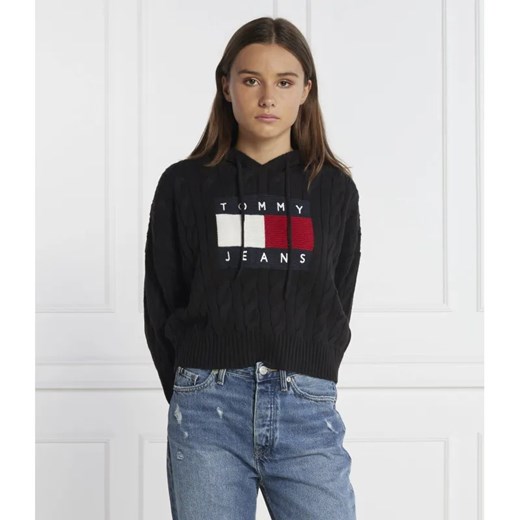 Tommy Jeans Sweter | Regular Fit ze sklepu Gomez Fashion Store w kategorii Swetry damskie - zdjęcie 184338183