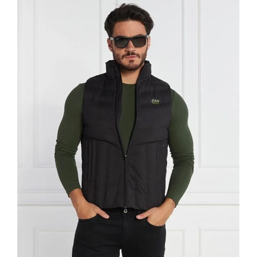 EA7 Bezrękawnik | Regular Fit ze sklepu Gomez Fashion Store w kategorii Kamizelki męskie - zdjęcie 184338192