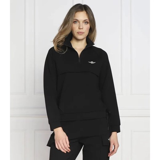 Aeronautica Militare Bluza | Regular Fit ze sklepu Gomez Fashion Store w kategorii Bluzy damskie - zdjęcie 184338204