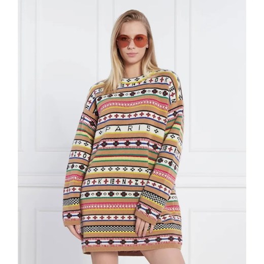 Kenzo Wełniana sukienka ze sklepu Gomez Fashion Store w kategorii Sukienki - zdjęcie 184338251