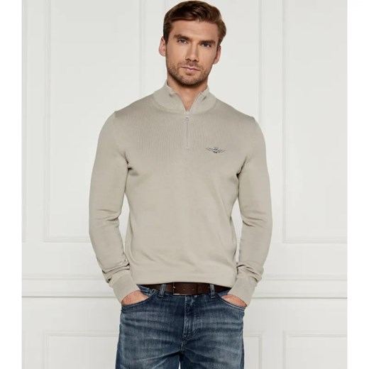 Aeronautica Militare Sweter | Regular Fit ze sklepu Gomez Fashion Store w kategorii Swetry męskie - zdjęcie 184338252