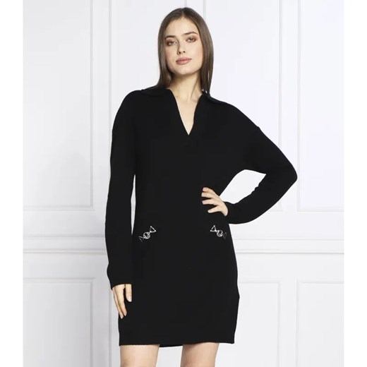 Liu Jo Wełniana sukienka ze sklepu Gomez Fashion Store w kategorii Sukienki - zdjęcie 184338270