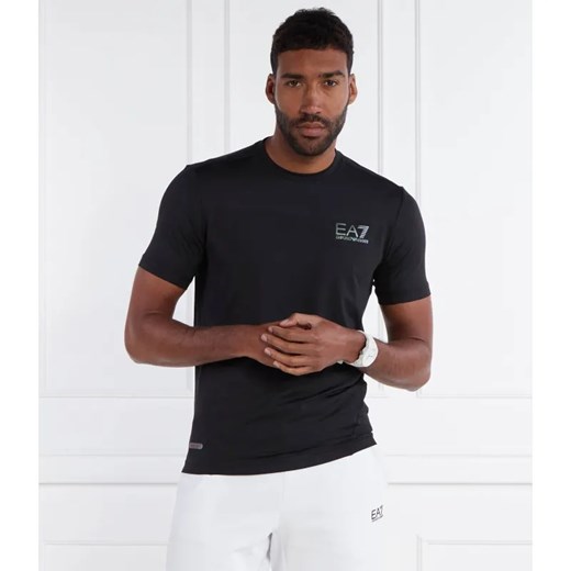 EA7 T-shirt | Slim Fit ze sklepu Gomez Fashion Store w kategorii T-shirty męskie - zdjęcie 184338314