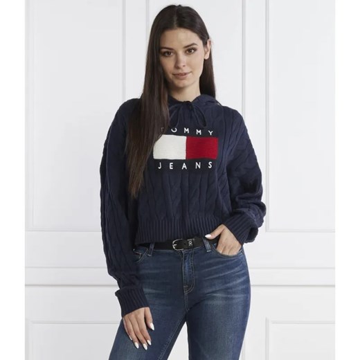 Tommy Jeans Sweter | Regular Fit ze sklepu Gomez Fashion Store w kategorii Swetry damskie - zdjęcie 184338351