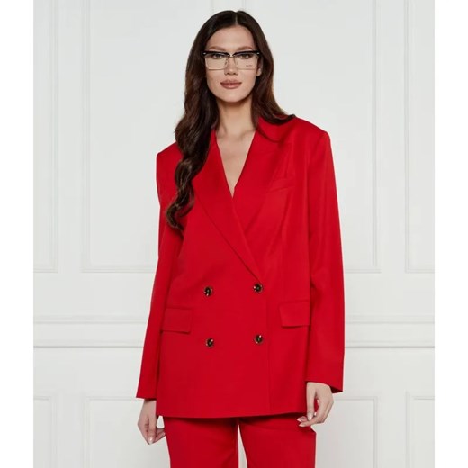 BOSS BLACK Wełniana marynarka Jovana-DB2 | Oversize fit ze sklepu Gomez Fashion Store w kategorii Marynarki damskie - zdjęcie 184338374
