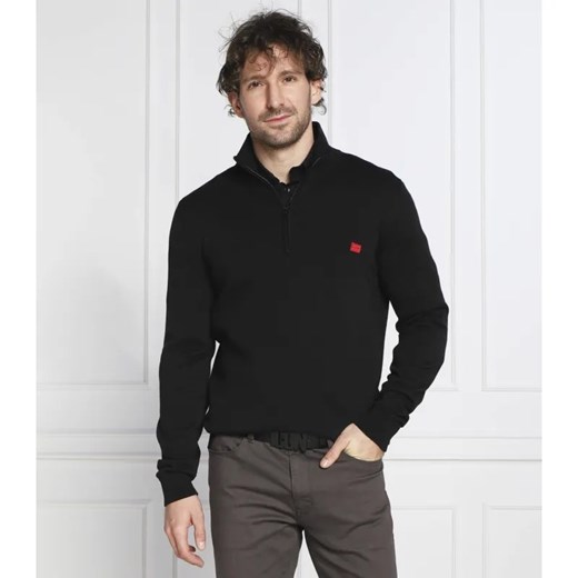 HUGO Sweter San Quintus-C | Regular Fit ze sklepu Gomez Fashion Store w kategorii Swetry męskie - zdjęcie 184338423