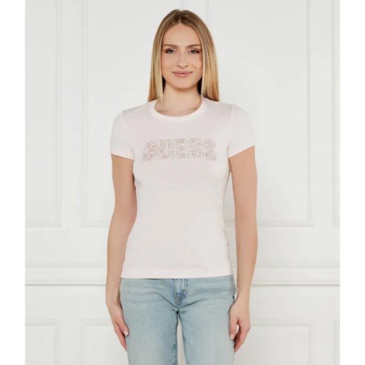 GUESS T-shirt | Slim Fit ze sklepu Gomez Fashion Store w kategorii Bluzki damskie - zdjęcie 184338444