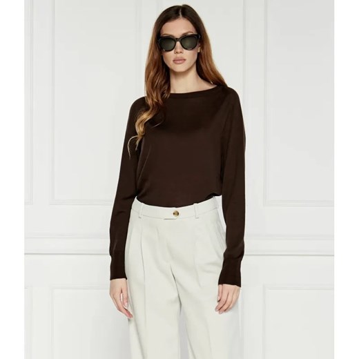 Max Mara Leisure Wełniany sweter | Regular Fit ze sklepu Gomez Fashion Store w kategorii Swetry damskie - zdjęcie 184338481