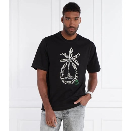 Dolce & Gabbana T-shirt | Regular Fit ze sklepu Gomez Fashion Store w kategorii T-shirty męskie - zdjęcie 184338490