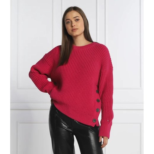 Tommy Hilfiger Sweter | Regular Fit ze sklepu Gomez Fashion Store w kategorii Swetry damskie - zdjęcie 184338514